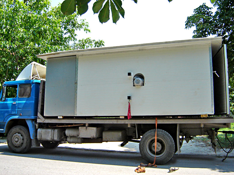 Mobile, portable dryers
